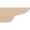 Ekena Millwork 11"W x 22"D x 11"H Wide Greensboro Rough Cedar Woodgrain TimberThane Corbel, Primed Tan CORUR11X22X11GRNRCPR - alternate 6
